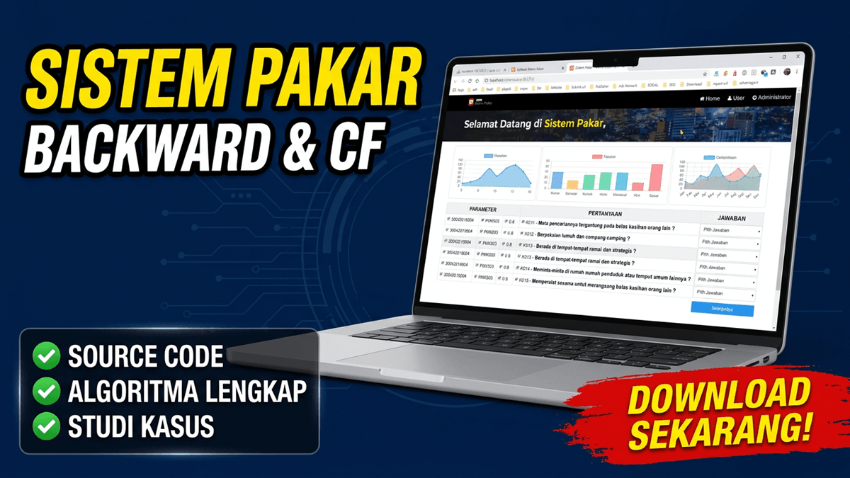 Web Sistem Pakar Backward Chaining & Certainty Factor v1