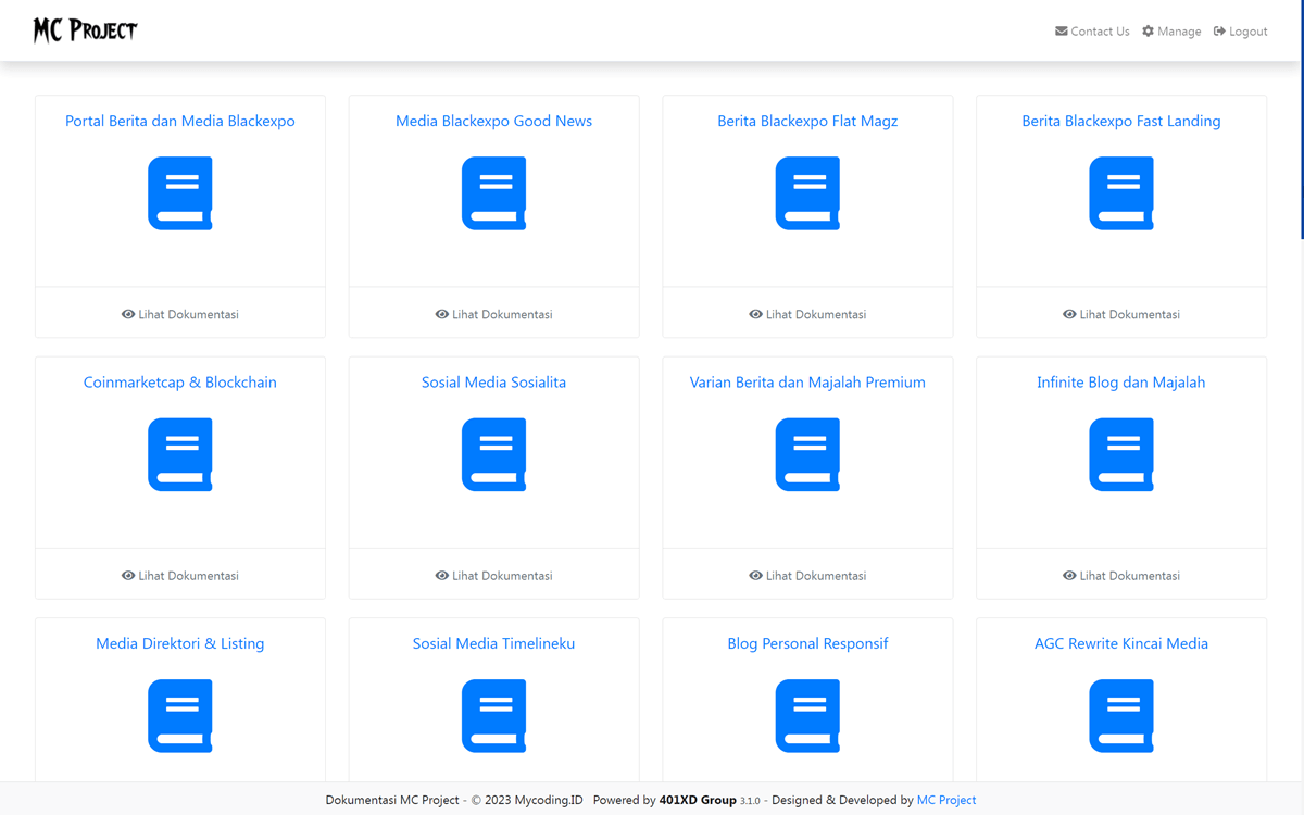 Web Tool Pembuat Dokumentasi Online (Docs Tool) Support ChatGPT
