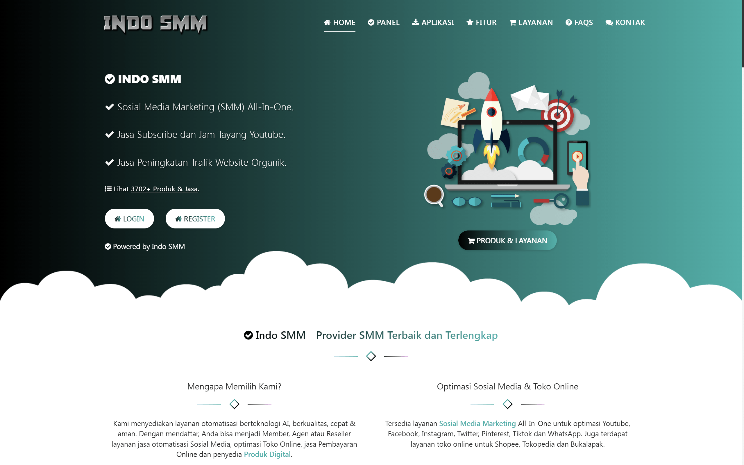 Web Indo SMM (Platform API Dripfeed Panel)