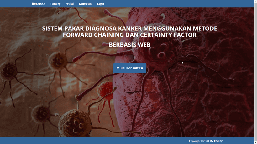 Web Sistem Pakar Forward Chaining & Certainty Factor v3