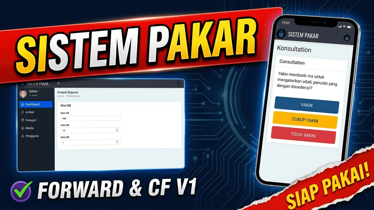 Web Sistem Pakar Forward Chaining & Certainty Factor v3