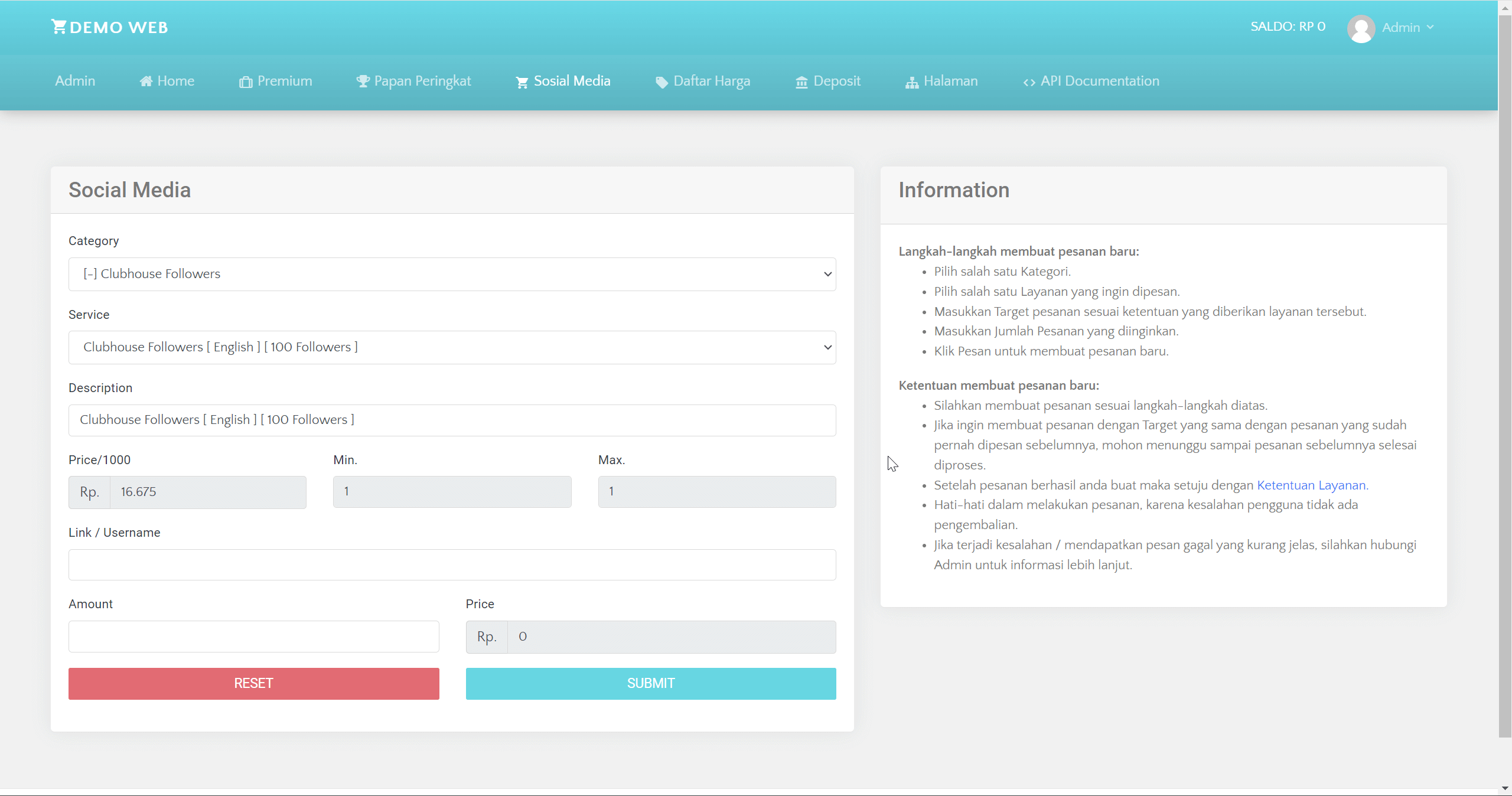 Web SMM Panel Official by Irvankede & Paydisini