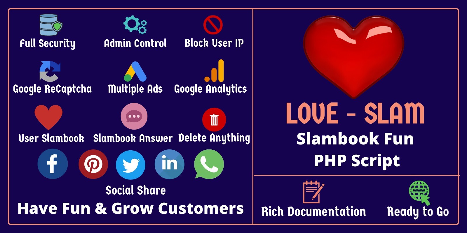 Web Tool Slambook Fun (LoveSlam)