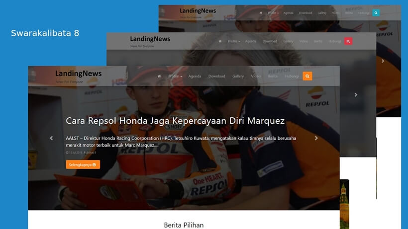 Website Media Berita Blackexpo Fast Landing