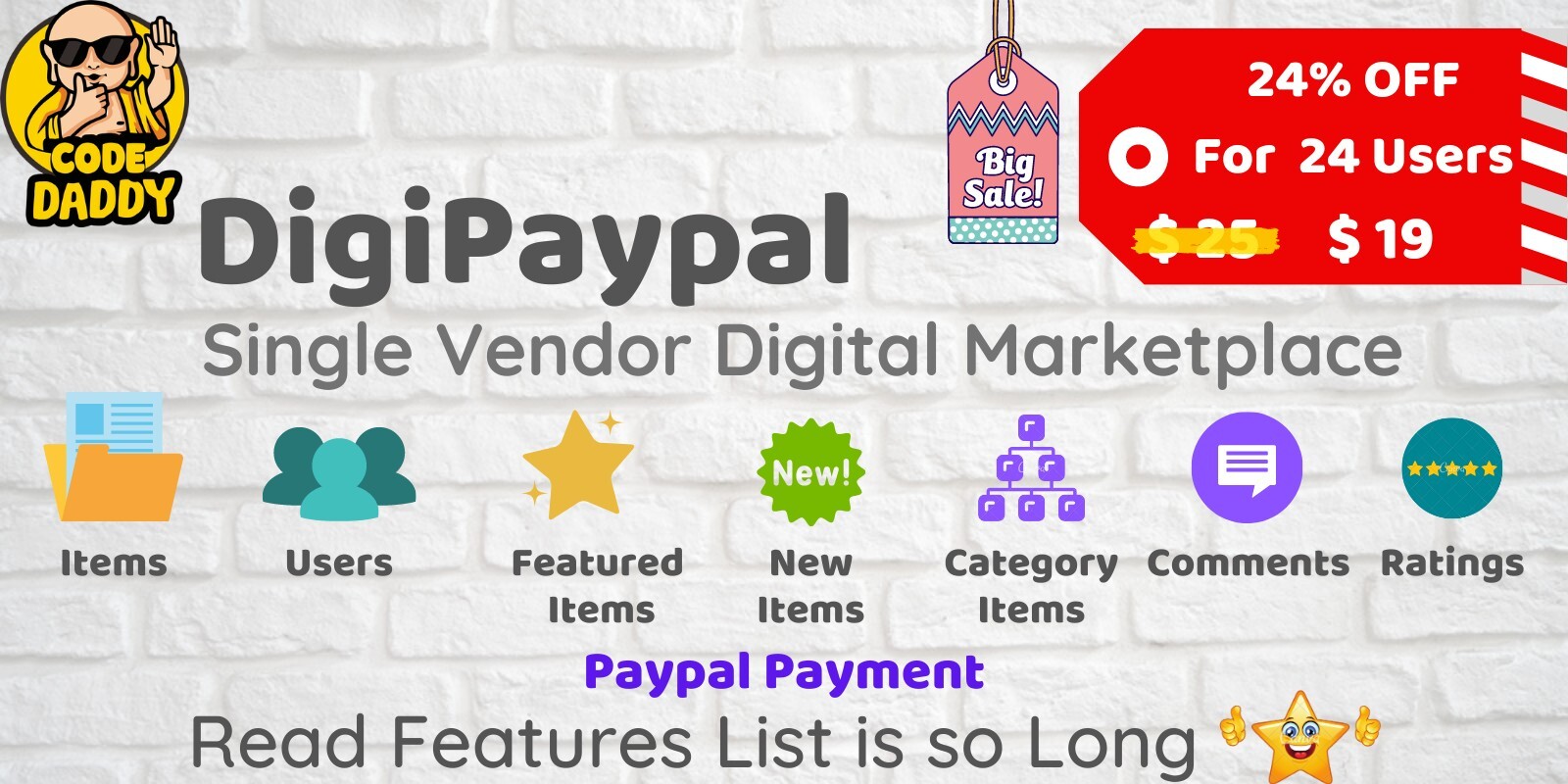 Web Toko Online Produk Digital (DigiPaypal)