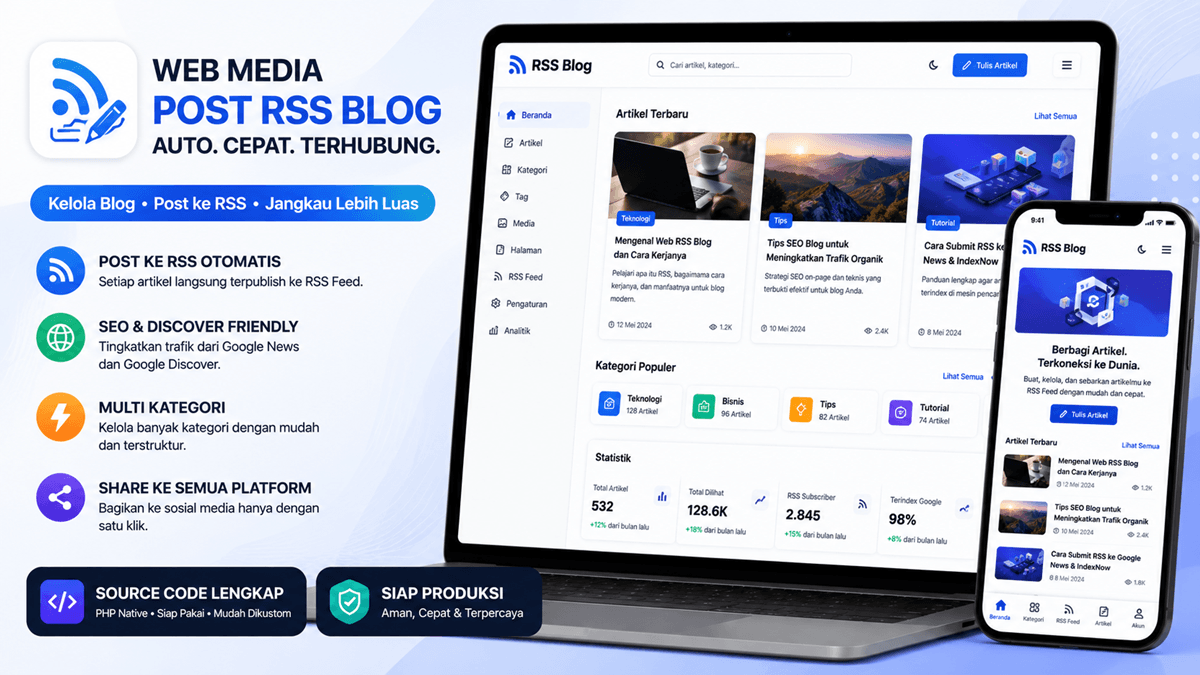 Web Media Post RSS Blog