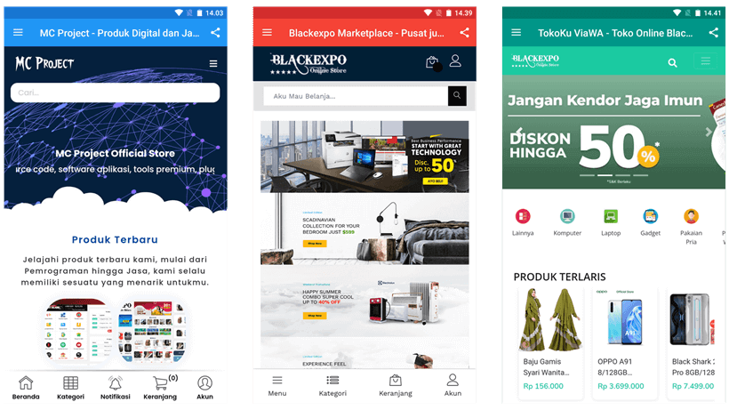 Aplikasi WebView Pro (Convert Web ke Apk)