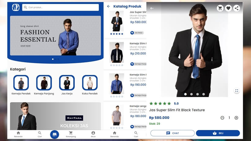 Website Toko Online PWA Kincaistore Pro