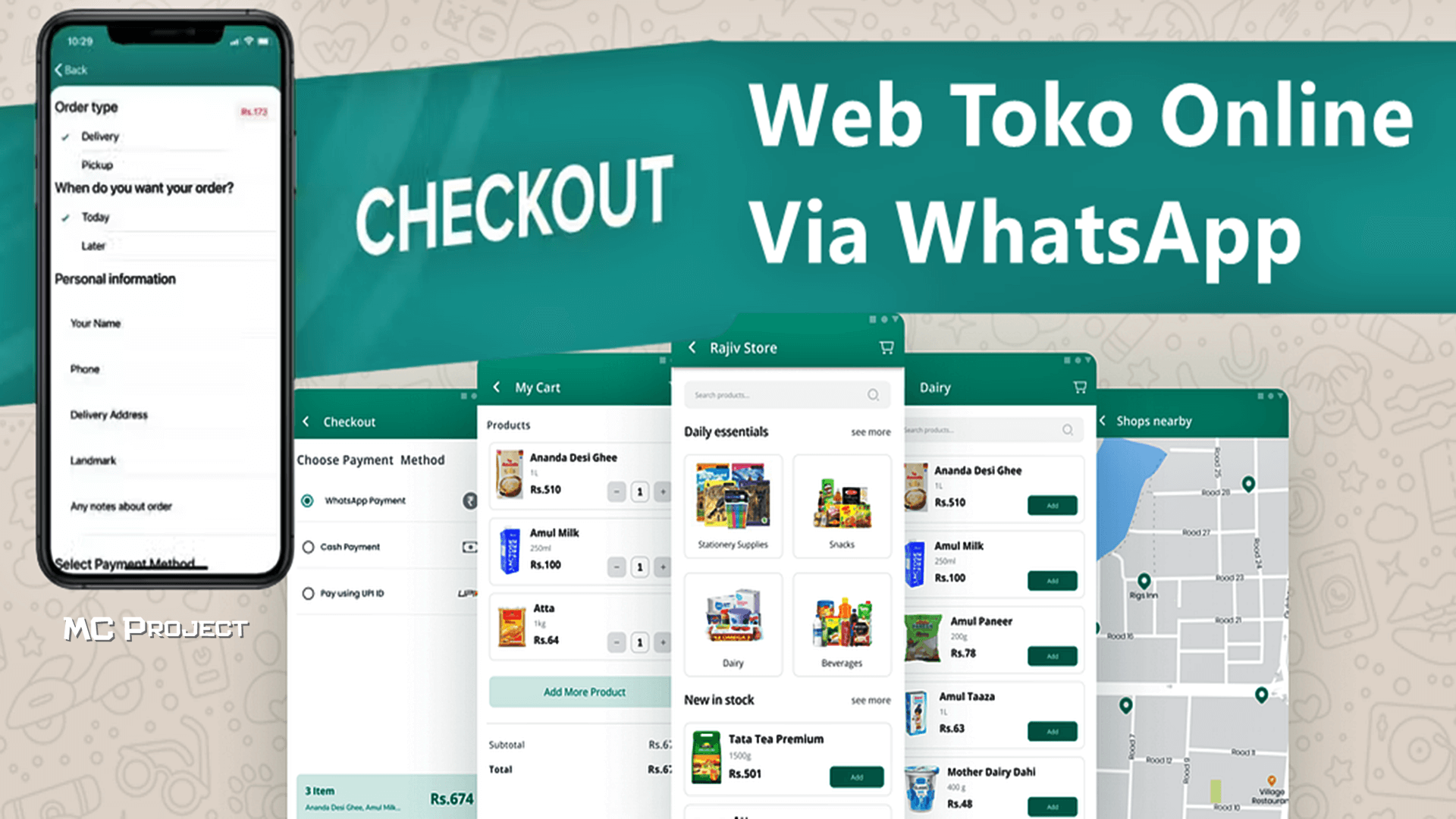 Script Web Toko Online Checkout via WhatsApp