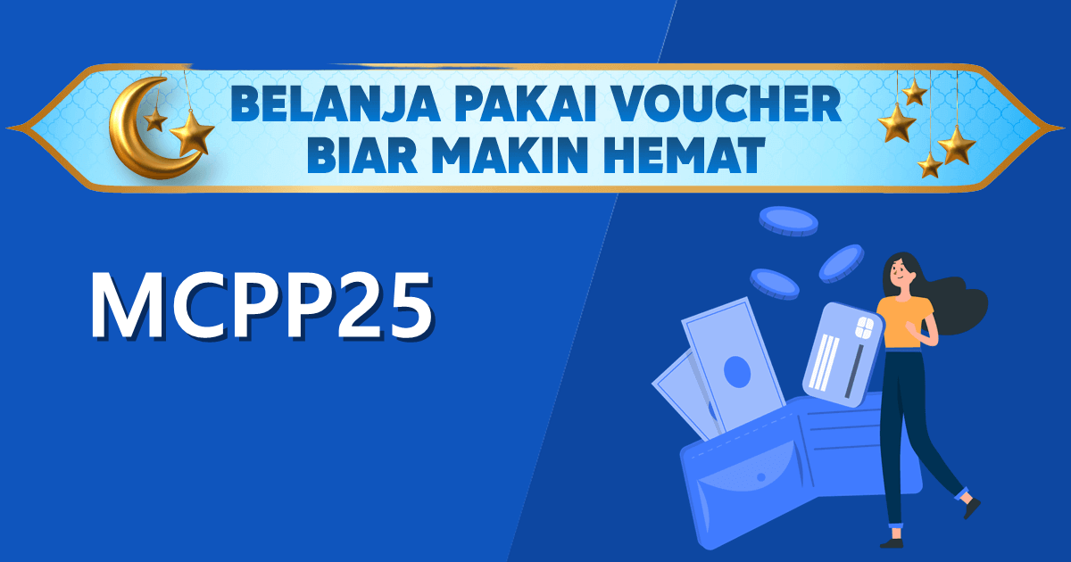 Voucher Diskon Produk 25% Spesial Ramadhan
